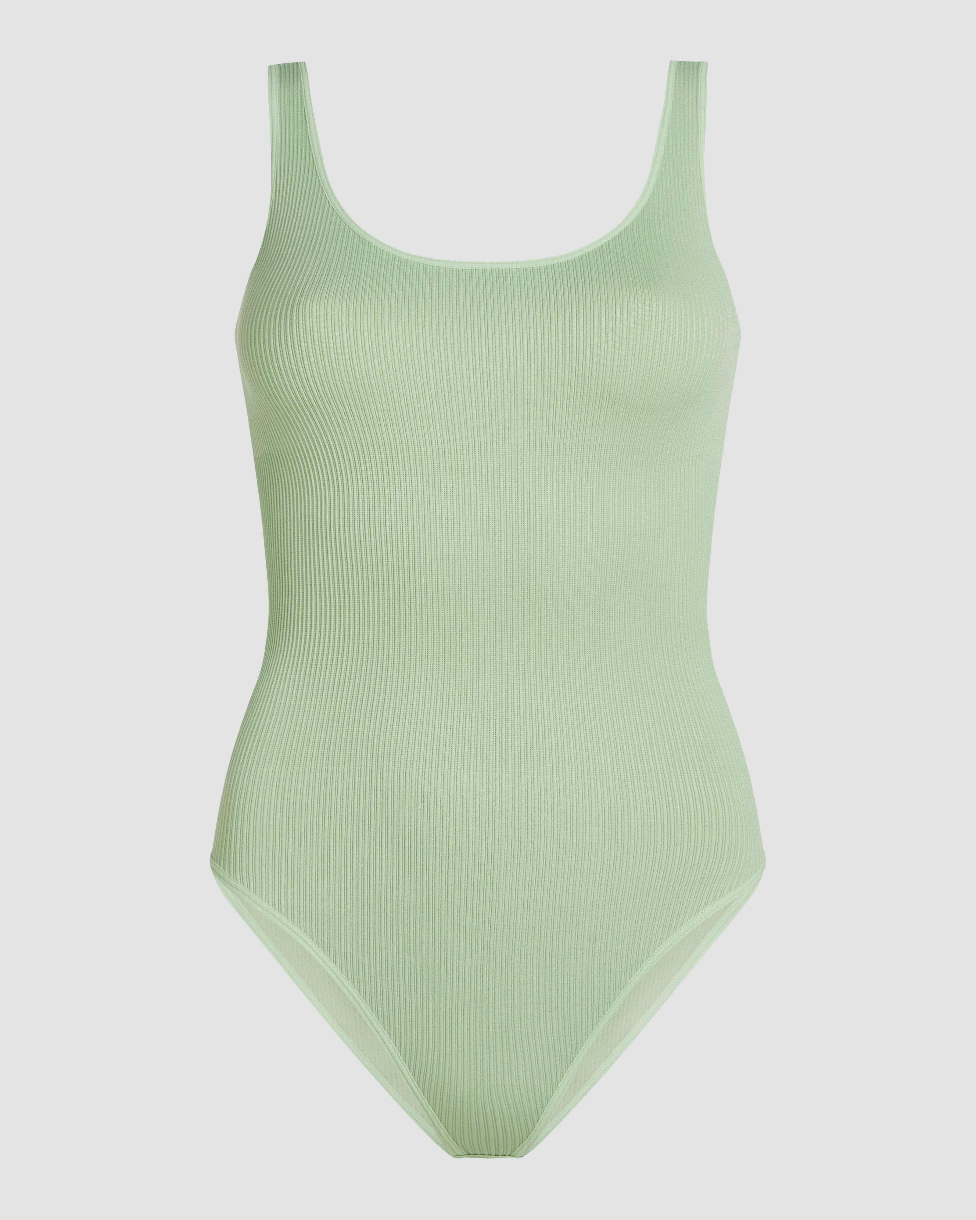 Rib body brief Matcha