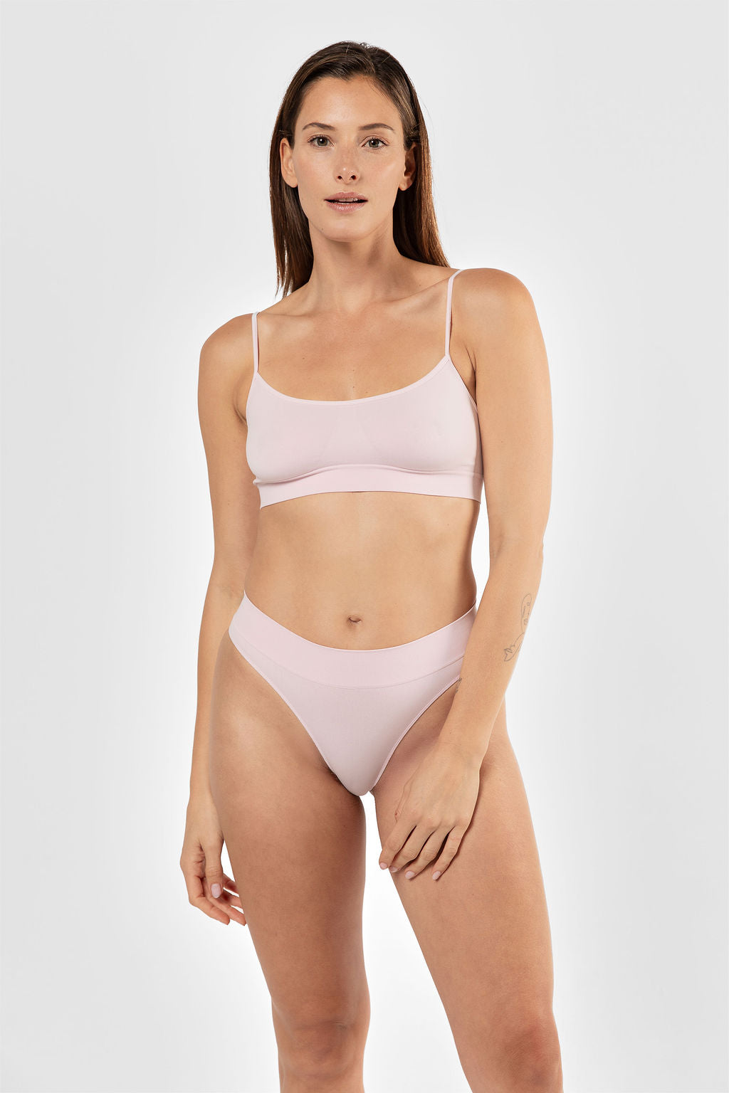 Essentials Scoop bralette Pink