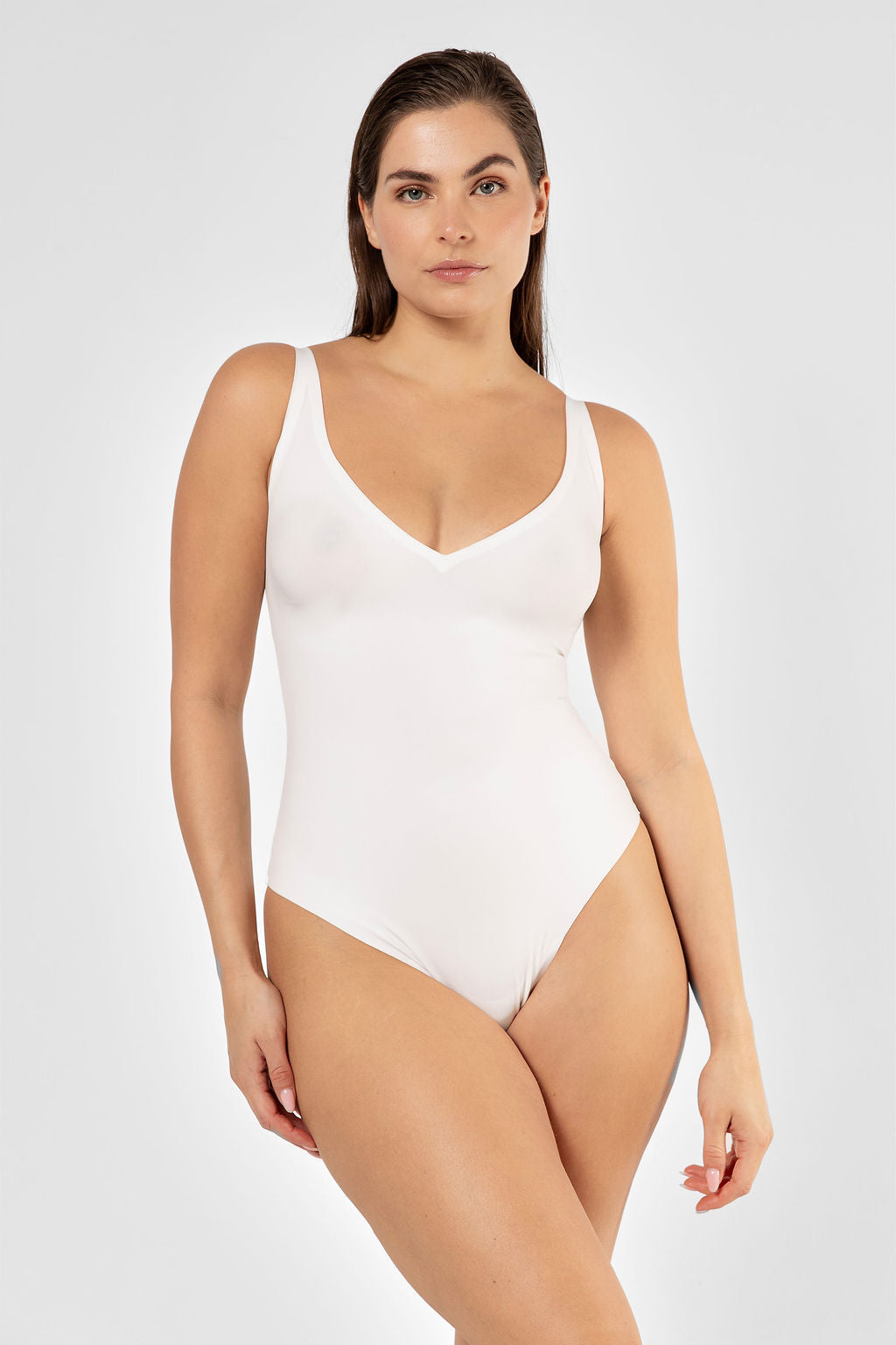 Laserwear Bodysuit thong White