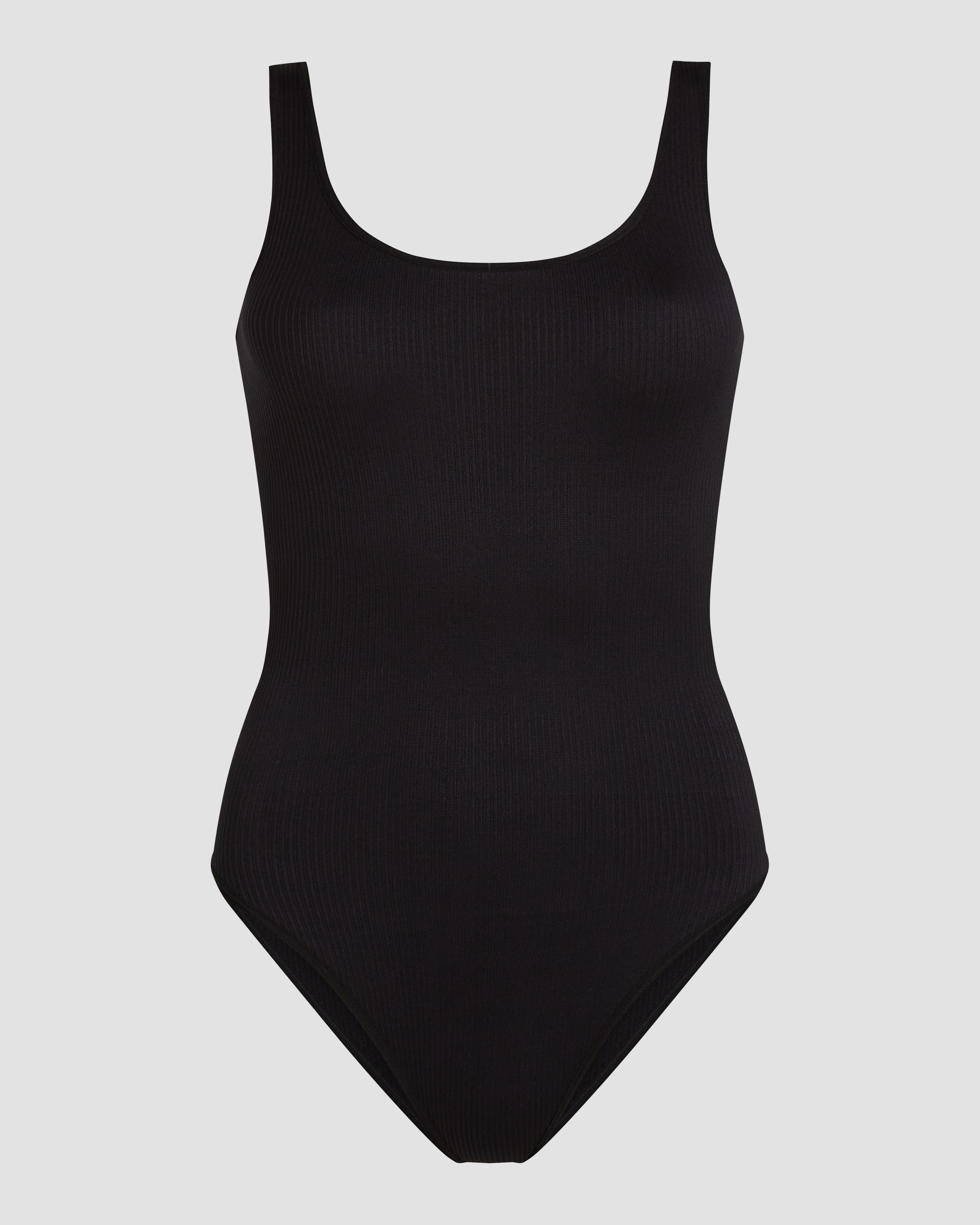 Rib body brief Black