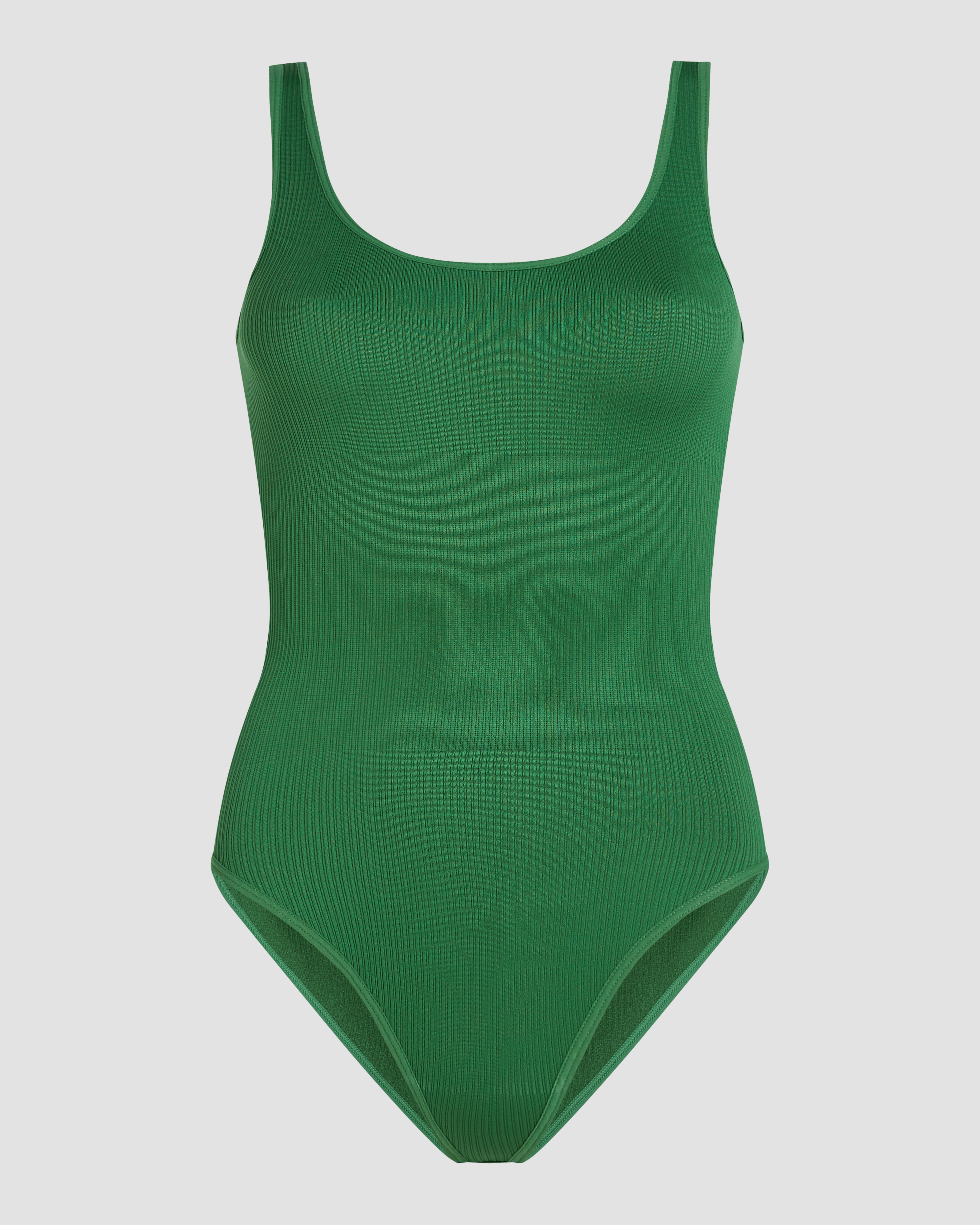 Rib body brief Green