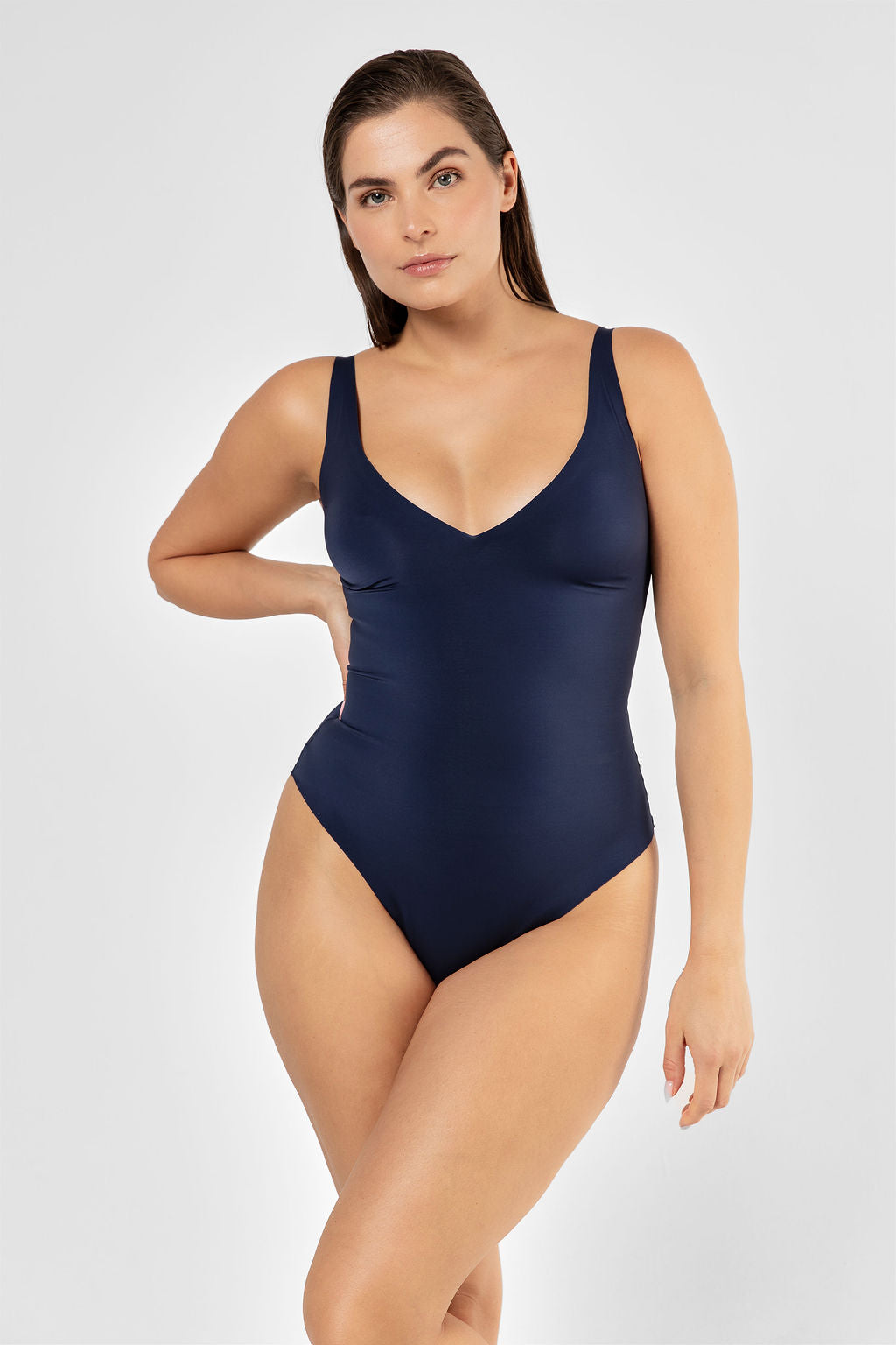Laserwear Bodysuit thong Navy